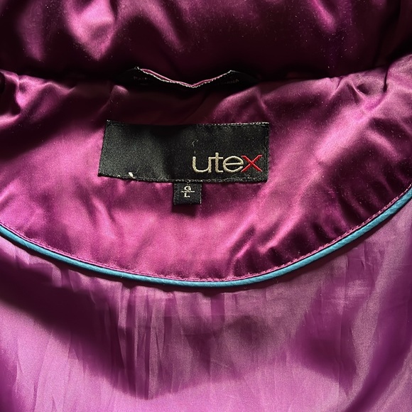 Utex Purple Winter Puffer Jacket - Picture 7 of 13